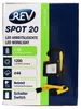 REV LED Akkustrahler SPOT 20 mit Ständer schwarz-gelb Produktbild-Vorschau 8