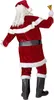 Bordeauxroter Weihnachtsmann Gr. S/M-XXL/3XL - Santa Kostüm Produktbild-Vorschau 4