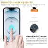 3 Stück Schutzglas für iPhone 14. Display Schutz Folie Echt Produktbild-Vorschau 4