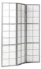 Homestyle4u Paravent Raumteiler 3 teilig Holz Grau Shoji Produktbild-Vorschau 11