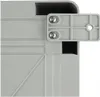 A close-up view of a gray plastic enclosure with screws and a mounting bracket. Anteprima dell’immagine prodotto