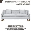 JustValue Meubelverhoger Set - Verhoogt met 8 cm - Max. 600 Productafbeelding-voorbeeld 3