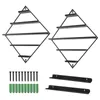 5-poziomowy stojak na lakier do paznokci Rhombus metalowy Podgląd zdjęcia produktu 3