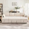 Merax Ecksofa, U-Form Sofa mit Schlaffunktion und Produktbild-Vorschau 2