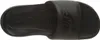 A top-down view of a black Nike slide. Produktbild-Vorschau