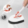 Brosse à récurer les sols, bac à carrelage 3 en 1, brosse à Voir les images du produit 4