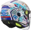 LS2 OF622 Funny II Next Level Kinderhelm Weiss L Produktbild-Vorschau 6