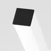 A black square object casting a shadow on a white surface. Podgląd zdjęcia produktu