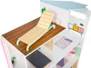Playtive Puppenvilla Kinder Puppenhaus 3 Etagen 13-teilig Produktbild-Vorschau 8