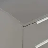 Sideboard Hochglanz-Grau 60x35x80 cm Holzwerkstoff Produktbild-Vorschau 6