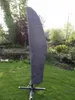 Ampelschirm Schutzhülle Polyester grau 265x70cm Schutzhaube Produktbild-Vorschau 1