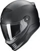 Casco moto SCORPION COVERT FX solido nero opaco perlato XL Anteprima dell’immagine prodotto 3