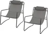 SVITA Set de 2 Fauteuils de Relaxation Outdoor Chaise de Voir les images du produit 1