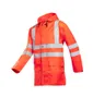 SIOEN Warnschutz-Regenjacke MONORAY Leuchtrot 100%PES Gr. Produktbild-Vorschau 3