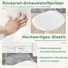 2er-Set Barhocker Weiß & Transparent, Höhenverstellbar Produktbild-Vorschau 9