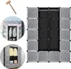 TolleTour Kleiderschrank DIY Regalsystem 20 Boxen Mit Tür&2 Produktbild-Vorschau 1