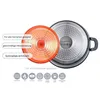 Hliníkový liaty tagine tagine Ø32cm indukčný silikónové Náhľad obrázku produktu 3