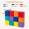 COSTWAY 12-teiliges EPE-Schaumstoff-Bausteinset, 14 x14 cm, Produktbild-Vorschau 3