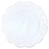 A white, lacy paper doily with a scalloped edge. Produktbild-Vorschau