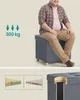 SONGMICS Sitzhocker mit Stauraum, Hocker faltbar, 38 x 38 x Produktbild-Vorschau 4