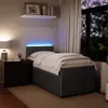 Boxspringbett mit Matratze Dunkelgrau 80x200 cm Samt Produktbild-Vorschau 5