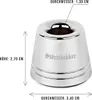 Edelstahl Rasierständer Silber für Butterfly Rasierhobel Produktbild-Vorschau 4