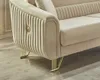 Villa Möbel Sofa Vega Creme 3-Sitzer Relax- und Produktbild-Vorschau 6