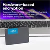 Crucial CT500BX500SSD1, 500 Go, 2,5", 550 Mo/s, 6 Gbit/s Voir les images du produit 20