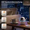 Technaxx TX-146, IP-Sicherheitskamera, Drinnen, Kabellos, Produktbild-Vorschau 2