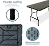 Rijoka Klapptisch Camping Rattan Gartentisch – Campingtisch Produktbild-Vorschau 4