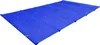A blue pool cover is shown on a white background. Produktbild-Vorschau