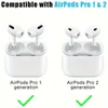 Comparison of AirPods Pro 1st and 2nd generation charging cases with AirPods. Produktbild-Vorschau