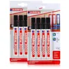 edding 3000 Permanent Marker 4er schwarz Spitze 1,5-3mm Produktbild-Vorschau 1