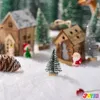 Kunstschnee Deko Weihnachts-Set 4-teilig Weiß 90x240 cm Produktbild-Vorschau 6