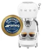 Smeg ECF02WHEU, Espresso kávovar, 1,1 L, Mletá káva, 1350 Náhľad obrázku produktu 3