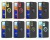 A collage of different colored phone cases, each with a ring holder. Produktbild-Vorschau