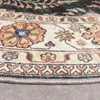Vintage Gartenteppich Rund - Santo Flora Dunkelgrün Produktbild-Vorschau 6