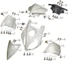 Frontverkleidung links schwarz Regenschutz 706318 Produktbild-Vorschau 3