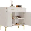 Sideboard Wohnzimmer, Kommode mit 4 Türen Goldene Produktbild-Vorschau 13