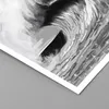 Poster - Poster ohne Rahmen - Welle Zeichnung Schwarzweiß - Produktbild-Vorschau 2
