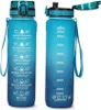 4FIZJO Borraccia sportiva 1000 ml, tritan, blu Anteprima dell’immagine prodotto 1