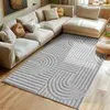 Hochflor Teppich Wohnzimmer Küchenteppich Schlafzimmer Flur Produktbild-Vorschau 1