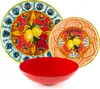 A set of decorative plates and a bowl with a lemon motif. Produktbild-Vorschau