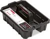 A black plastic tool carrier with a white label showing product information. Anteprima dell’immagine prodotto