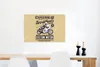 MuchoWow® Poster Motorrad - Vintage - Zeichnung - Zitat Produktbild-Vorschau 4