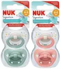 Nuk Schnuller Signature Silikon 0-6 Monate 2 St Produktbild-Vorschau 2