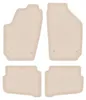 DURBAN Beige Velours-Fußmatten-Set für Seat Ibiza III 6L Produktbild-Vorschau 1