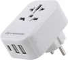 Lifeventure Adaptateur de voyage pour l'Europe + USB Voir les images du produit 2