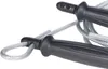 A close-up view of the handles and cable of a jump rope. Podgląd zdjęcia produktu