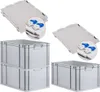 SuperSparSet 3x Eurobox NextGen Grip mit Scharnierdeckel Produktbild-Vorschau 1
